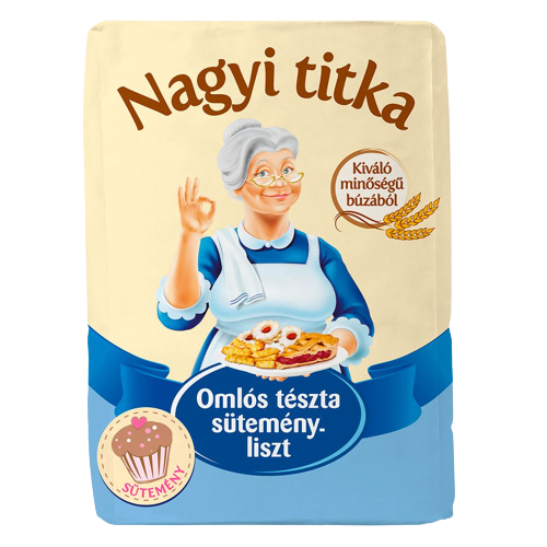 Nagyi titka omlós tészta sütem.liszt 1kg