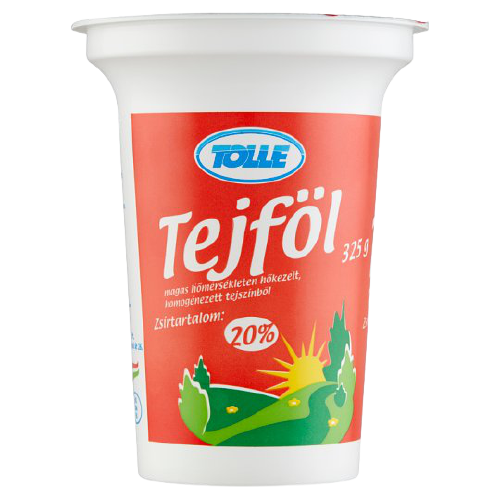 Tolle tejföl 20% 325g