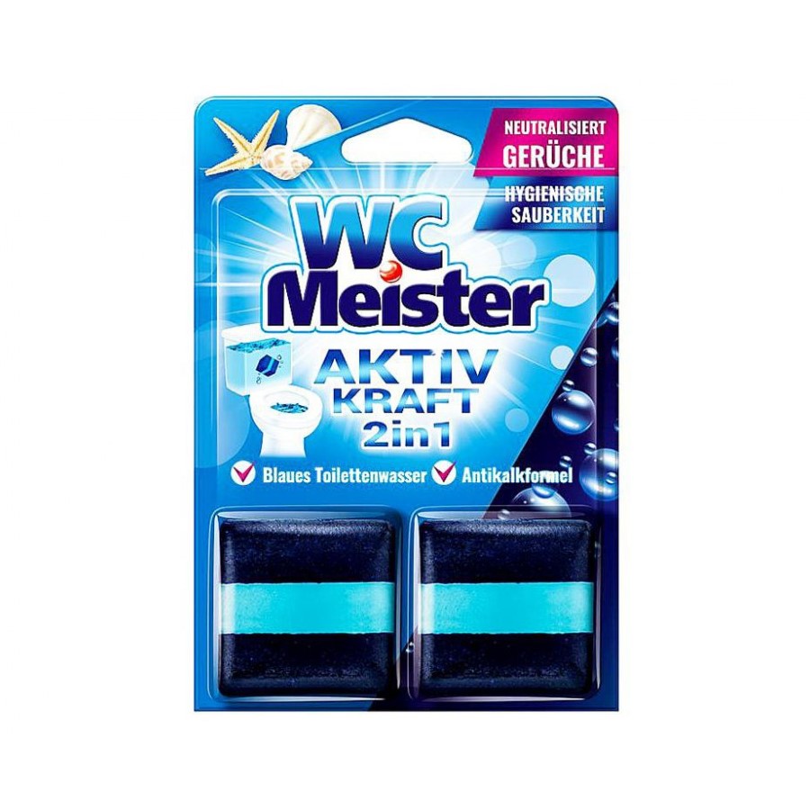 WC Meister tartálytabletta twinpack 2*50
