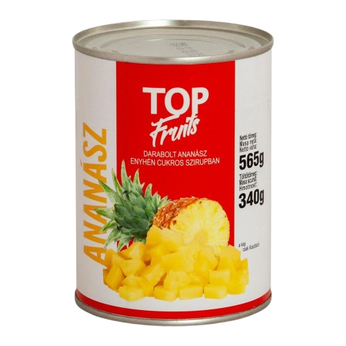 Topfruits ananász darabolt 565g