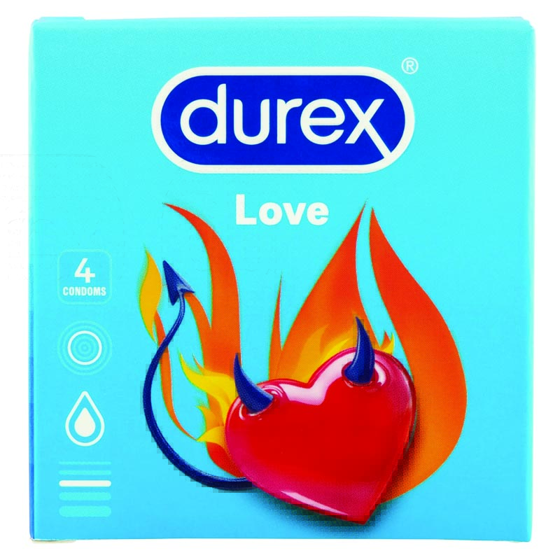 Durex óvszer Love 4db
