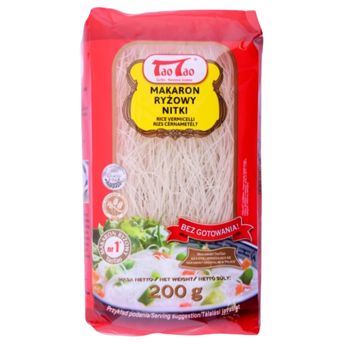 TaoTao Rizs cérnametélt gluténmentes 200g