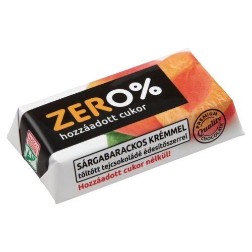 Szerencsi zéró kocka sárgabarackos 21g