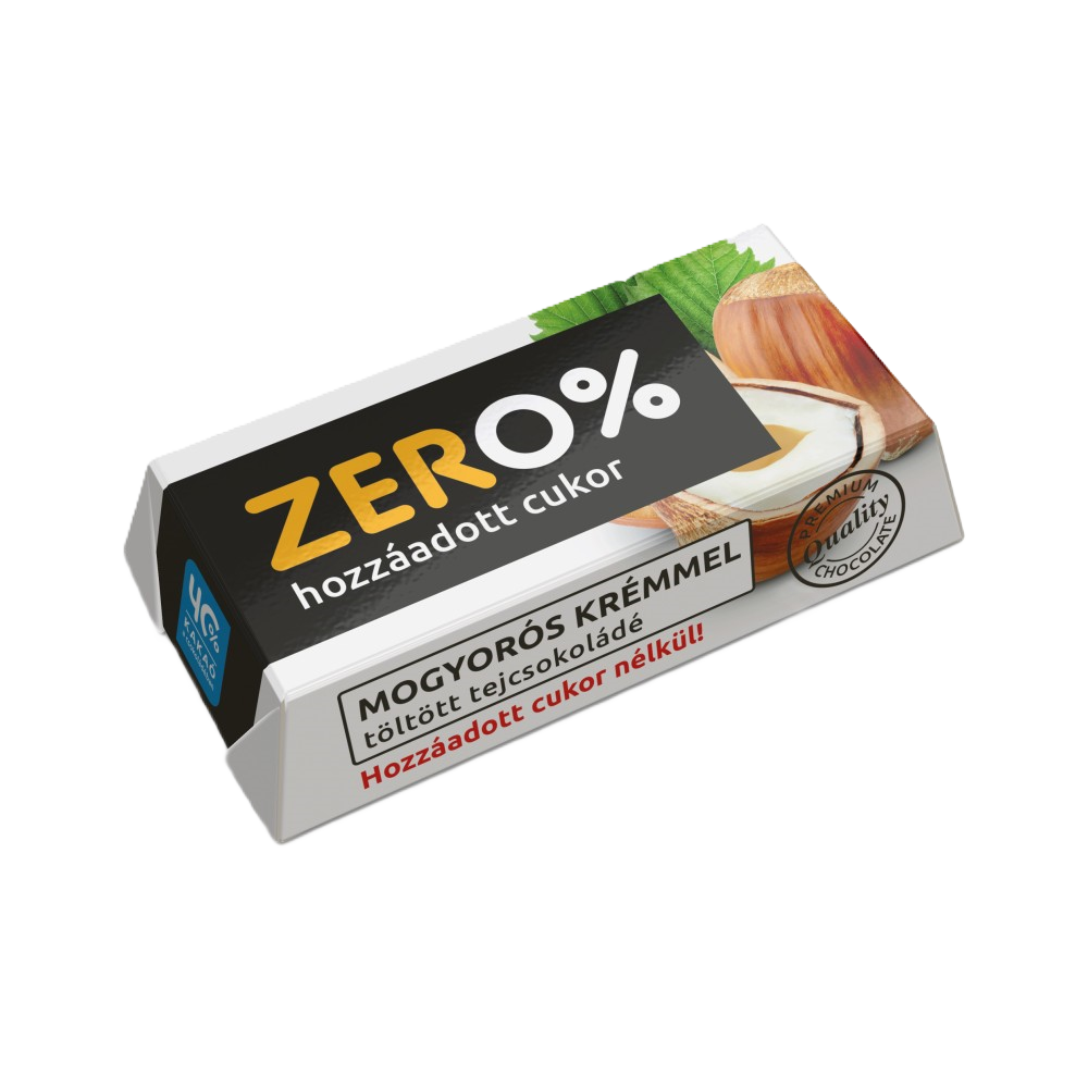 Szerencsi zéró kocka mogyorós tejcs.21g