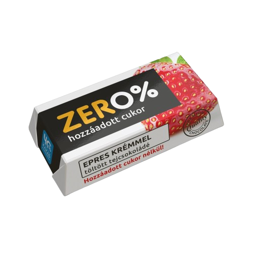 Szerencsi zéró kocka epres 21g