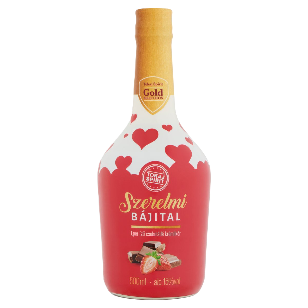 Szerelmi bájital eper-csokoládé krémlikőr 500ml