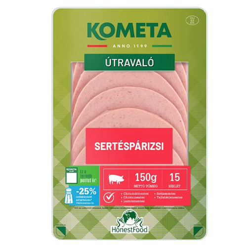 Kométa szeletelt sertés párizsi 150g           