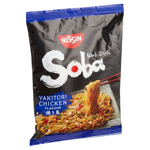 Soba instant tészta yakitori csirke 110g   