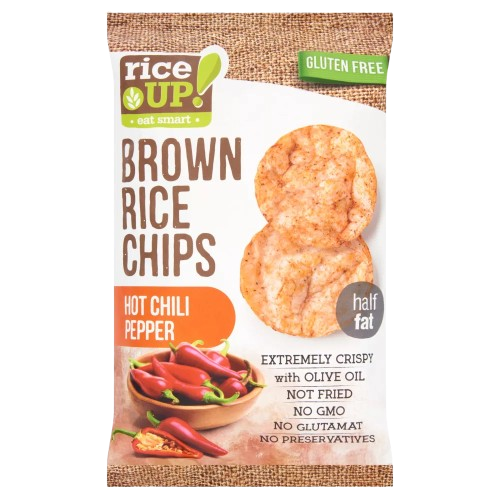 Rice Up rizs chips chilis 60g