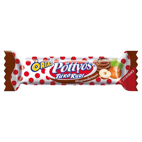 Pöttyös túró rudi mogyorókrémes 51g