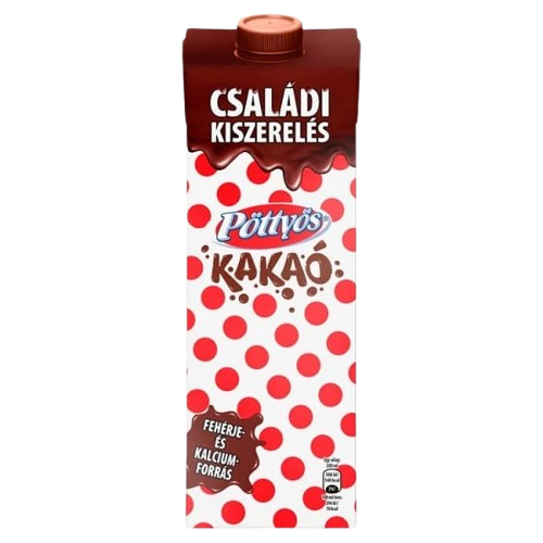 Pöttyös kakaós tej 1L