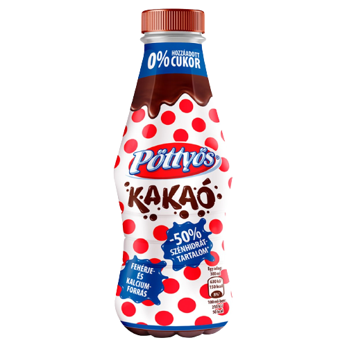 Pöttyös kakaós tej 0% hozáadott cukorral 300ml