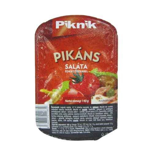 Piknik pikáns saláta 140g                