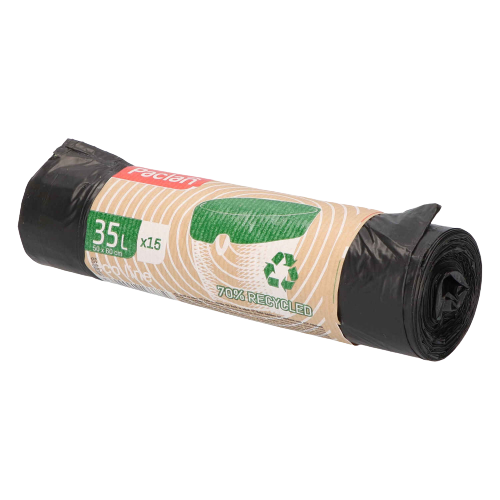 Paclan Ecoline zárószalagos szemeteszsák 35l