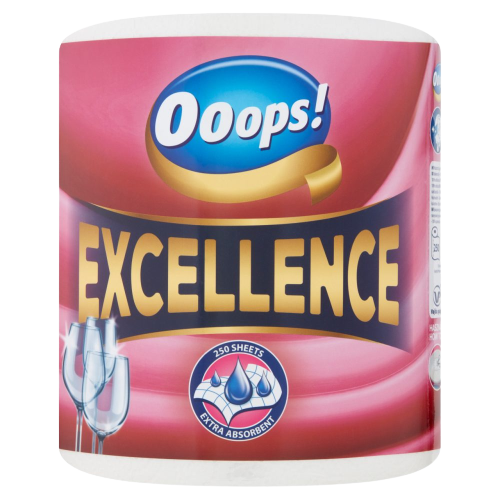 Ooops! Excellence kéztörlő 3 réteg 1 tekercs
