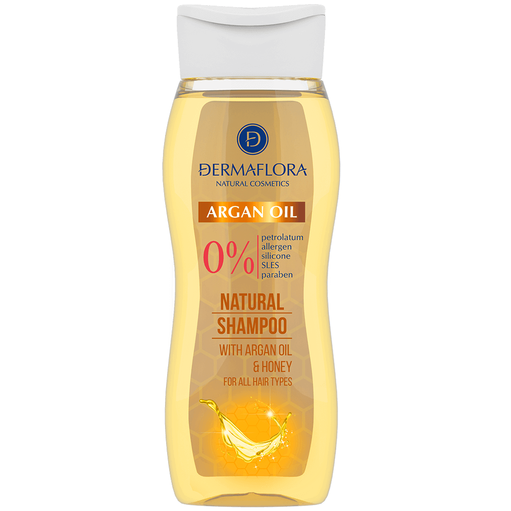 DERMAFLORA 0% sampon 250ml argan oil