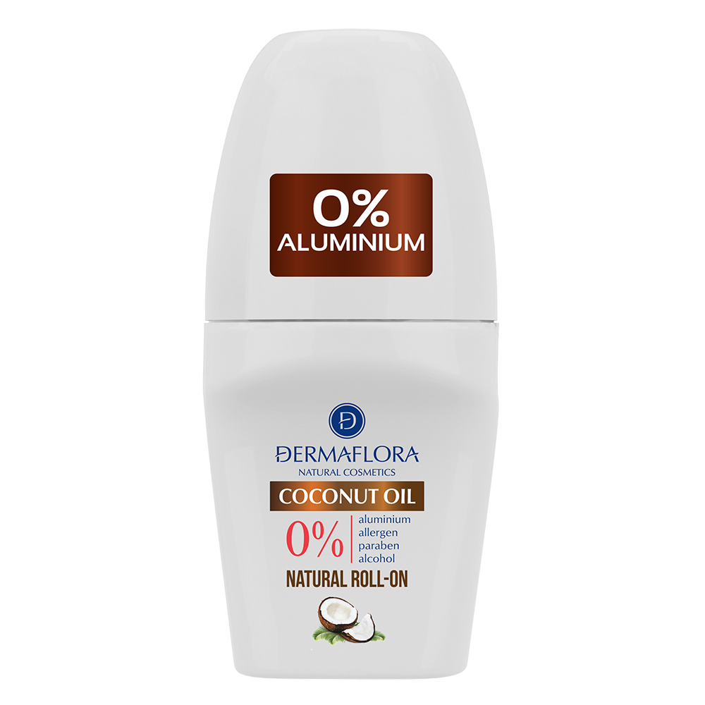 DERMAFLORA 0% roll-on 50ml coconut