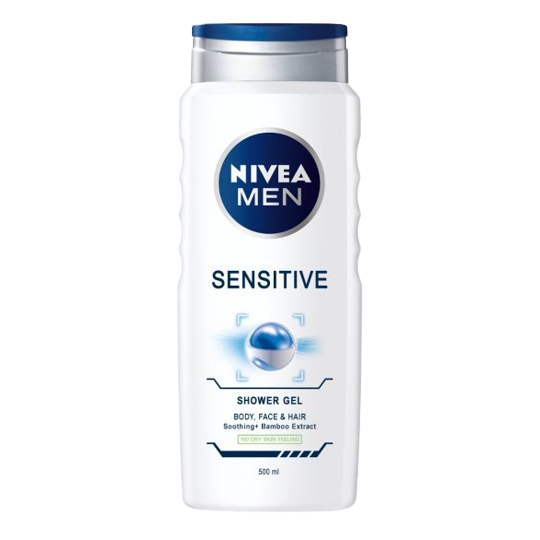 Nivea Men tusfürdő sensitve 500ml