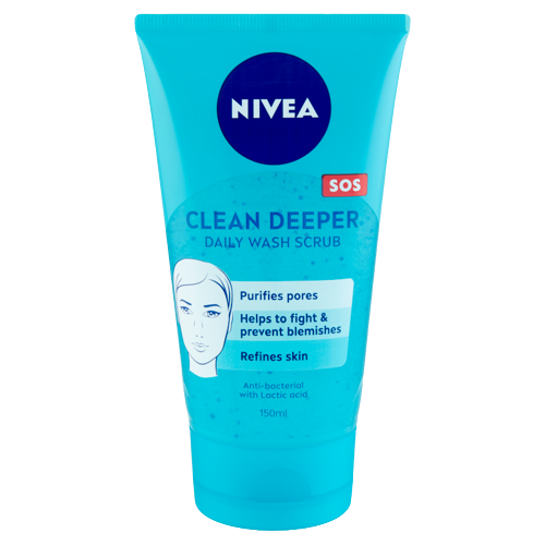 Nivea Clean Deeper arclemosó 150ml