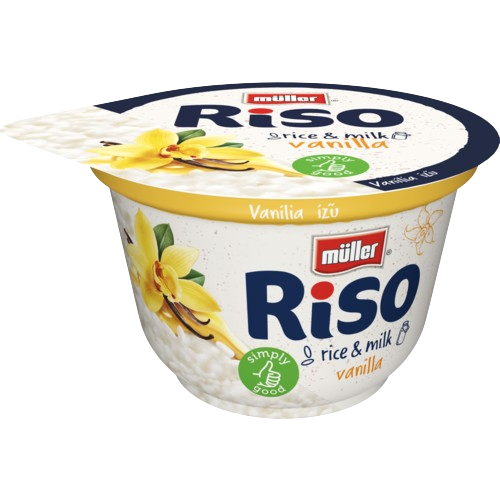 Foodnet Müller tejberizs vanilíás 200g  