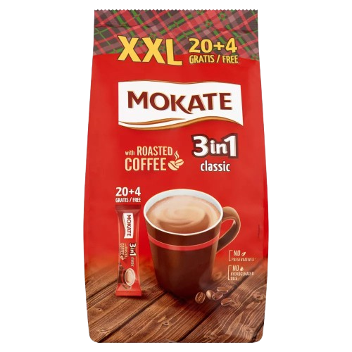 Mokate Instant kávé 3in1 XXL 24x17g