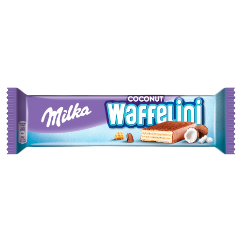 Milka waffelini kókuszos 31g
