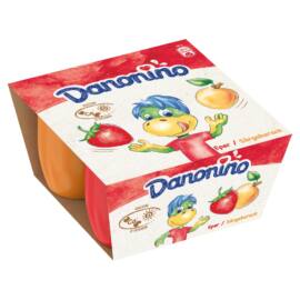 Danonino eper-s.barack 4*50g