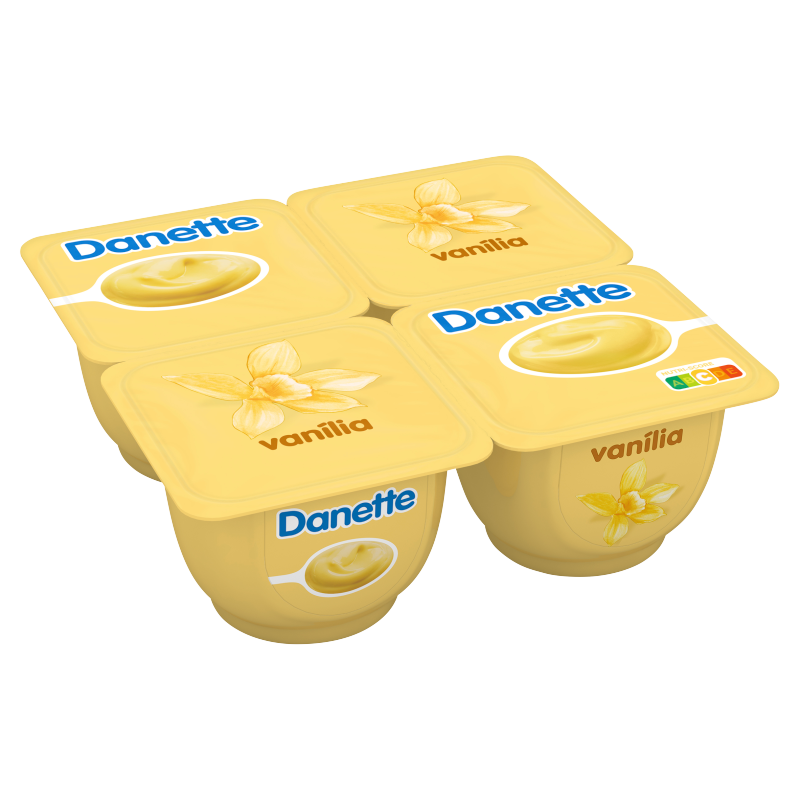 Danette krémpuding vanilia 4*125g       