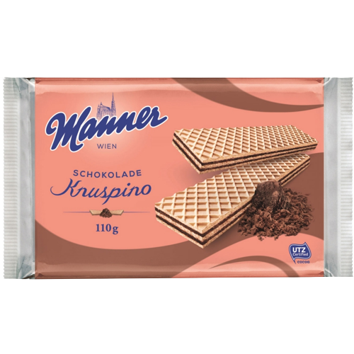 Manner Knuspino Csokoládés ostya 110g