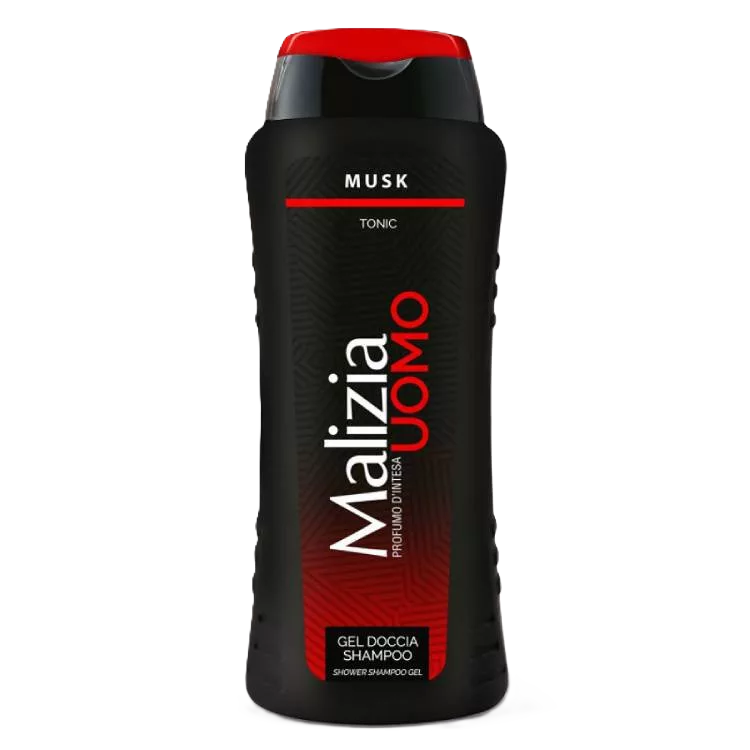 Malizia Uomo Musk tusfürdő és sampon 250ml