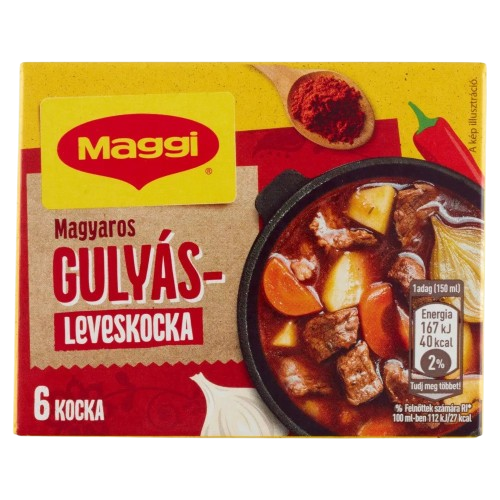 Maggi Gulyásleves Kocka 60g