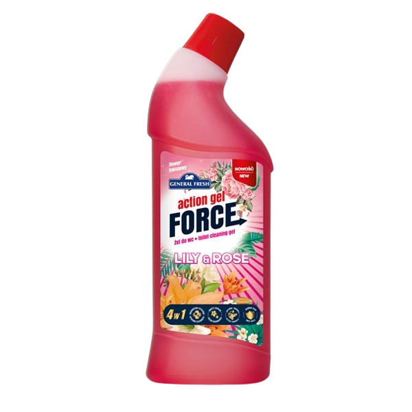 Action gél force wc tisztító 1L liliom