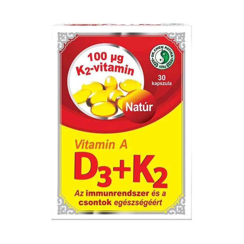 A+D3+K2 vitamin kapszula 30db