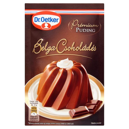 Dr.Oetker Prémium Belga csokis puding 54g