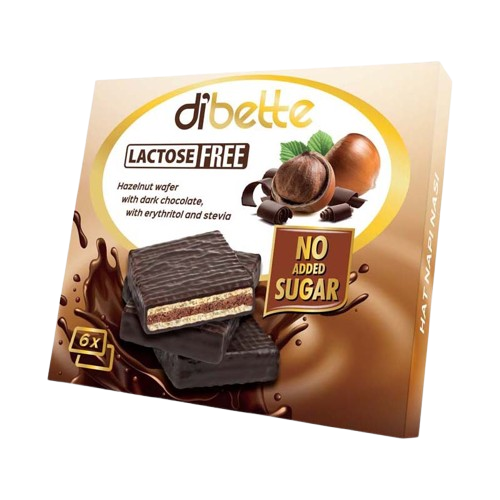Diabette nas mogyorós ostyalap.96g