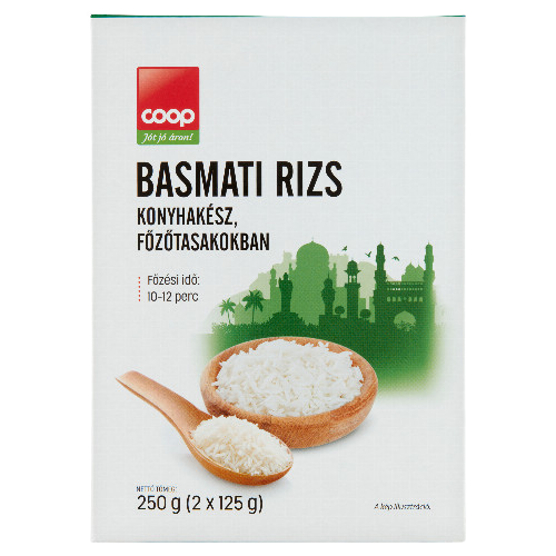 Coop basmati rizs konyhakész 250g