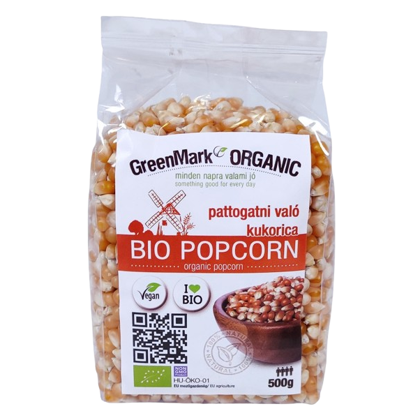 Bio greenmark popcorn 500g