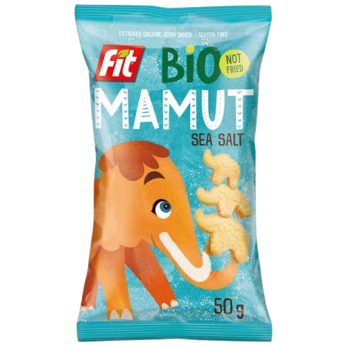 Fit bio mamut extrudált sós snack 50g   