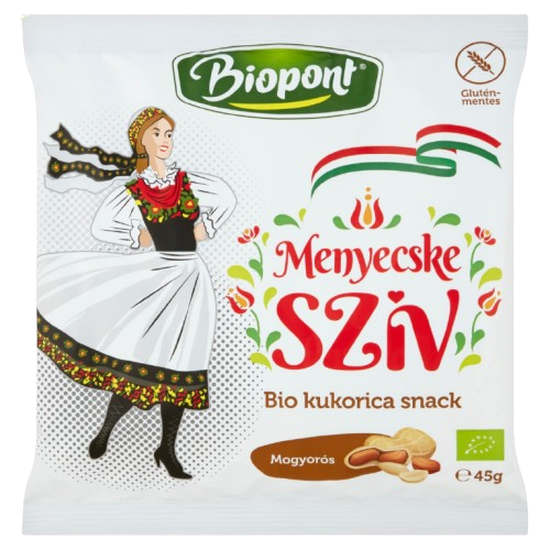 Bio biopont menyecske sziv snack 45g