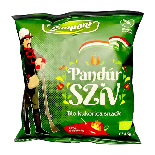 Bio biopont gm. pandúr sziv snack 45g