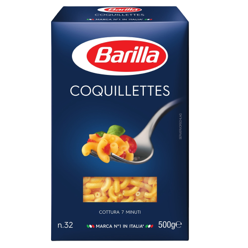 Barilla coquillettes tészta 500g               