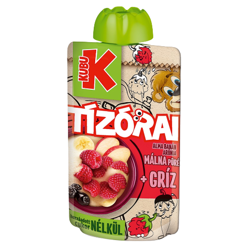 Kubu tízórai püré málna-gríz 100g       