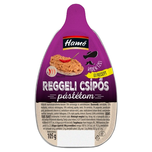HAME REGGELI CSÍPŐS MÁJPÁSTÉTOM 105G