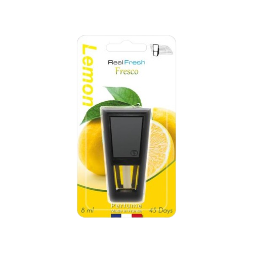 Real Fresh autóillatosító készülék - citrom.készülék 8ml citrom