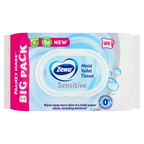 Zewa Sensitive nedves toalettpapír 80db 9631
