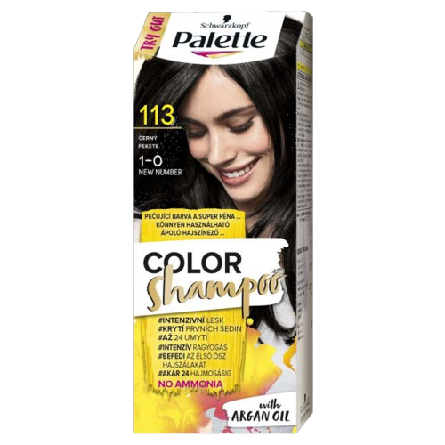 Palette Color Shampoo 1-0 (113) fekete