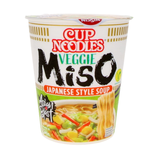 Nissin c.noodles veggie miso 67g