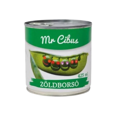 Mr cibus zöldborsó 400g