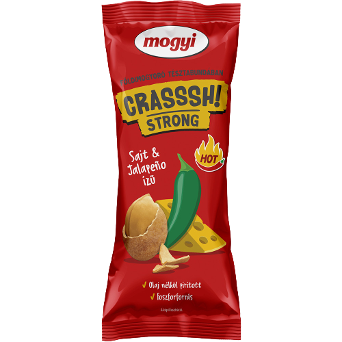 Mogyi Crasssh! STRONG Sajt-Jalapeno ízű 60g