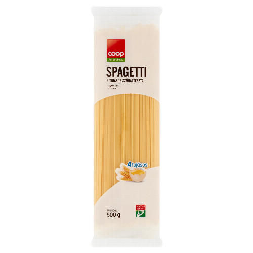 Coop 4 tojásos spagetti 500g